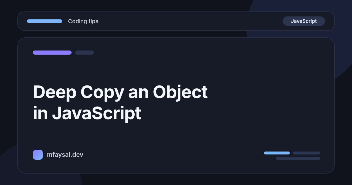 JavaScript Deep Copy Object: structuredClone vs JSON vs Spread