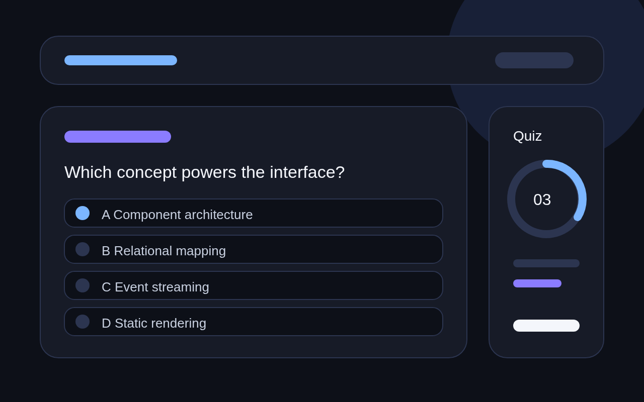 AI Question Generator (Quizwright) project cover, built with Next.js and TypeScript